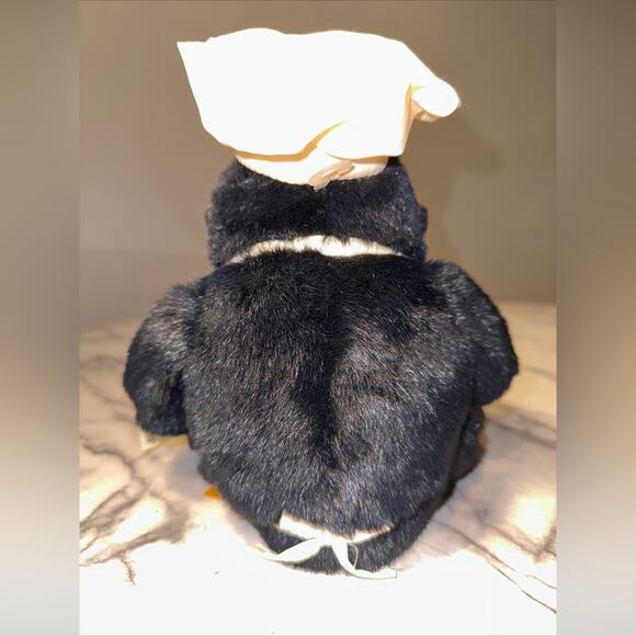 1995 24k Polar Puff Chef Gorilla Plush Stuffed Monkey 8" - Picture 6 of 10